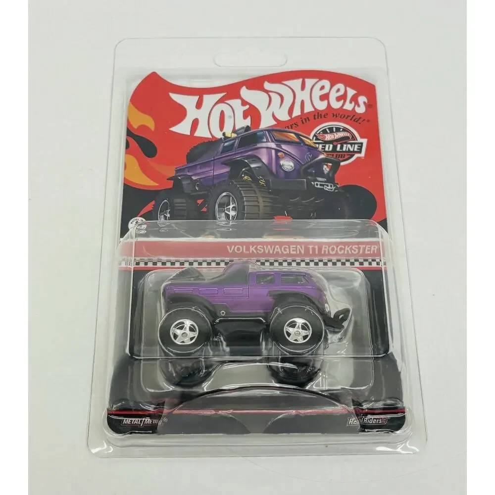 Hot Wheels 2022 RLC Volkswagen T1 Rockster Purple w/ Protector Case 17994/30000